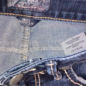 Silver aiko bootcut Jeans size 28